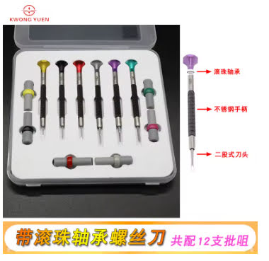 chaves fenda rolamento kwong yuen