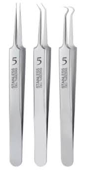 pinças antimagnéticas st aço inoxidável