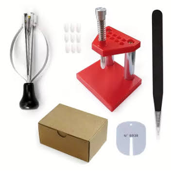 prensa instalação ponteiros relógio