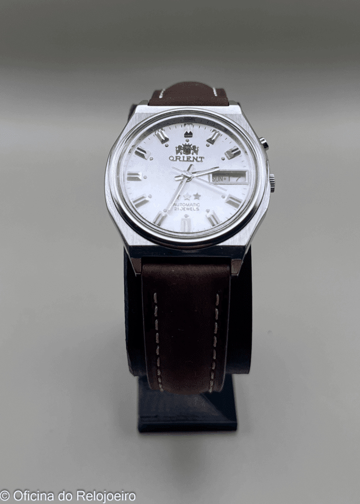 Photo of Orient TriStar watch caliber 46941© 2026 Oficina do Relojoeiro